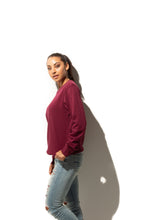 Load image into Gallery viewer, HERO-1020 Unisex Blank Crewneck Sweatshirt - Maroon