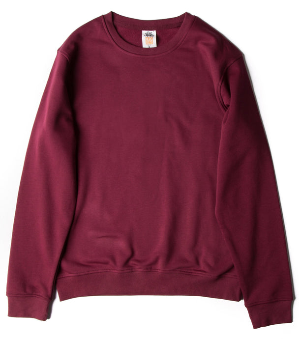 HERO-1020 Unisex Blank Crewneck Sweatshirt - Maroon