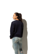 Load image into Gallery viewer, HERO-1020 Unisex Blank Crewneck Sweatshirt - Navy Blue