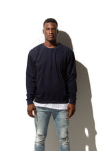 Load image into Gallery viewer, HERO-1020 Unisex Blank Crewneck Sweatshirt - Navy Blue