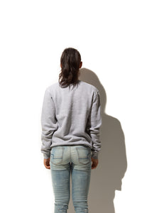 HERO-1020 Unisex Blank Crewneck Sweatshirt - Sport Grey