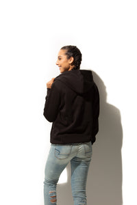 HERO-2020 Unisex Blank Hoodie - Black