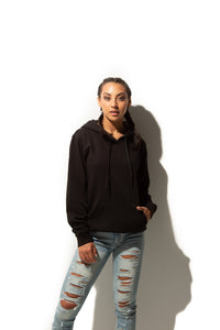 HERO-2020 Unisex Blank Hoodie - Black