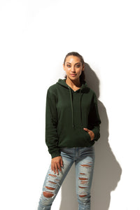 HERO-2020 Unisex Blank Hoodie - Forest Green