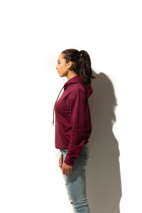 HERO-2020 Unisex Blank Hoodie - Maroon