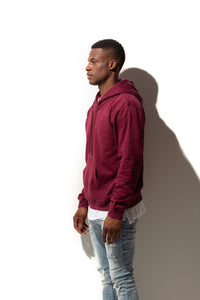 HERO-2020 Unisex Blank Hoodie - Maroon