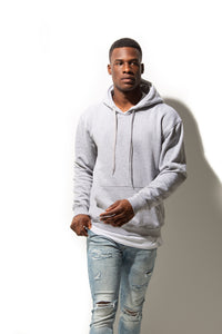 HERO-2020 Unisex Blank Hoodie - Sport Grey