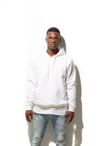 HERO-2020 Unisex Blank Hoodie - White