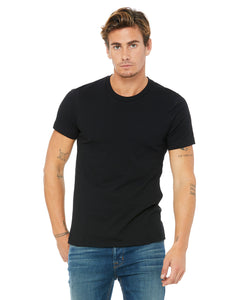 Bella + Canvas Unisex Jersey T-Shirt - 3001C Black