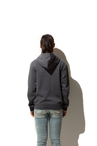 HERO-3020 Unisex Full Zip Hoodie - Dark Heather