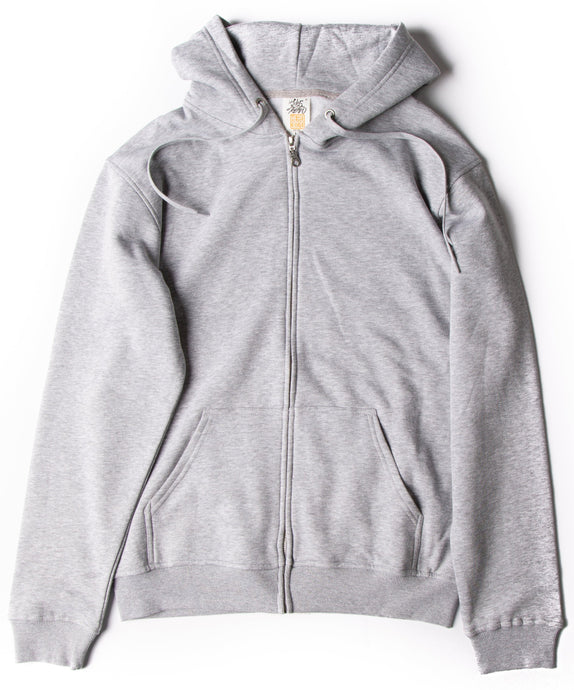 HERO-3020 Unisex Full Zip Hoodie - Sport Grey