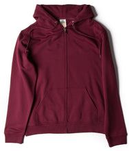 Load image into Gallery viewer, HERO-3020 Unisex Full Zip Hoodie - Maroon