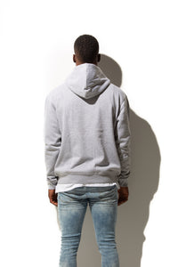 HERO-3020 Unisex Full Zip Hoodie - Sport Grey