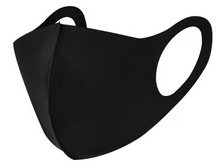 Load image into Gallery viewer, Black Youth Face Mask - Blank