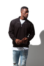 Load image into Gallery viewer, Hero-4020 Unisex Quarter Zip Sweatshirt - Black