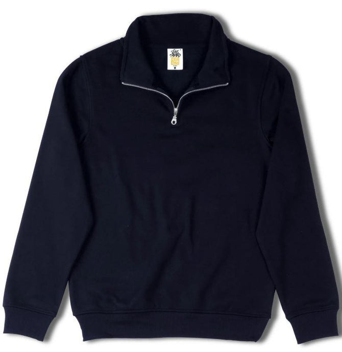 Hero-4020 Unisex Quarter Zip Sweatshirt - Navy Blue